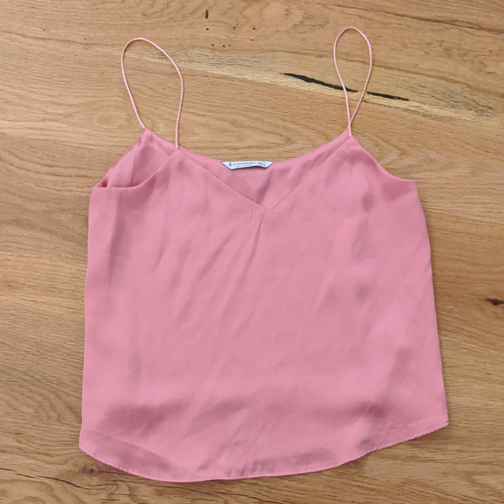 Stradivarius Blush Pink Camisole Top